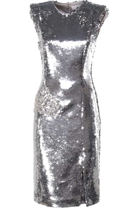 Genny Dresses for Women Genny Sequined Midi Dress