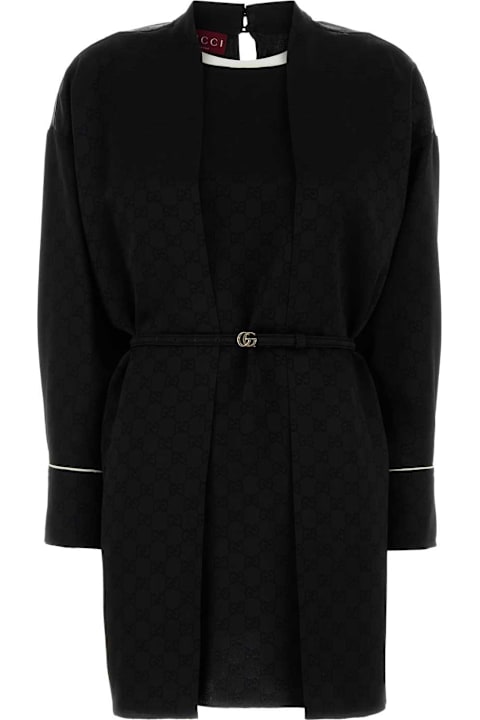 Homeware Gucci Black Crepe Dress