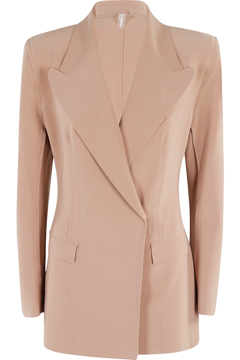 Norma Kamali Coats & Jackets for Women Norma Kamali Classic Double Breasted Jacket