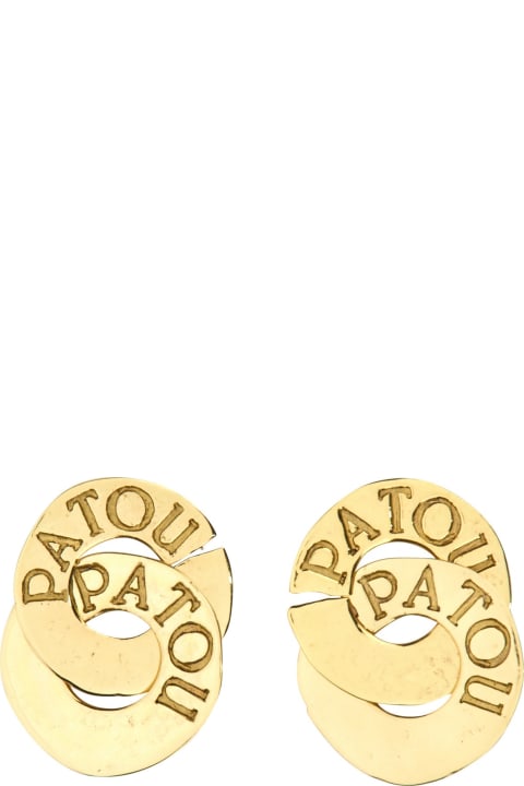 Patou Earrings for Women Patou Double Coin Earrings