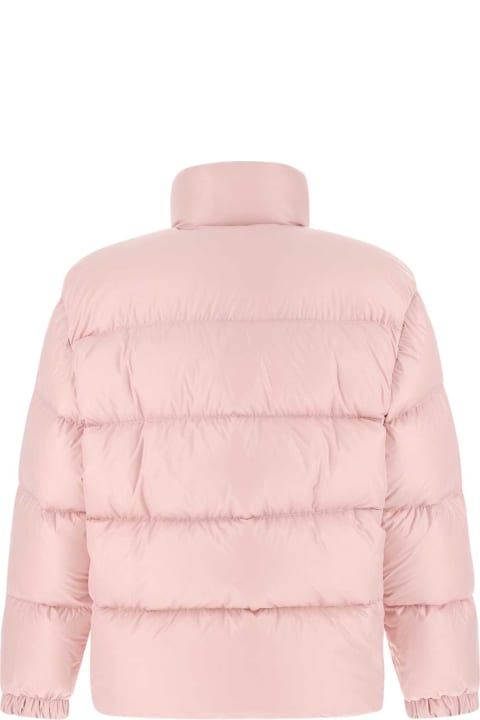 Clothing Sale for Women Prada Pink Recycled Polyester Down Jacket
