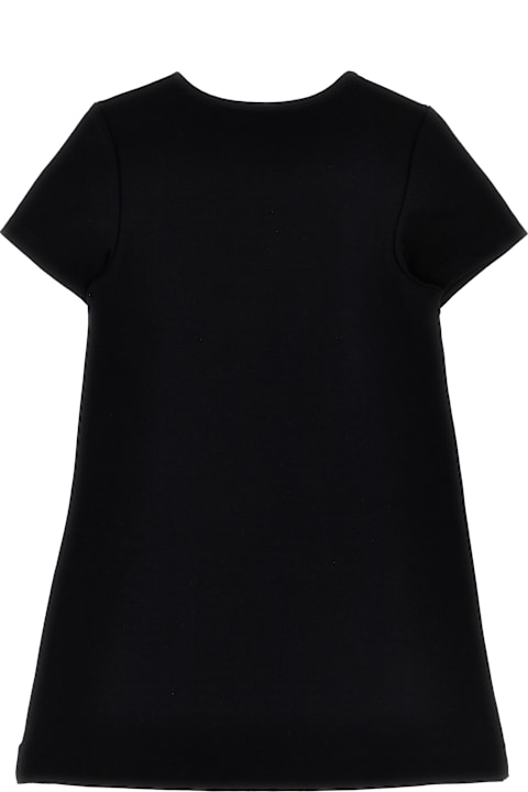 Versace فساتين لـ بنات Versace Sequin Logo Dress
