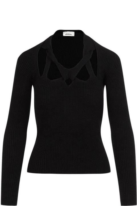 Sweaters for Women Isabel Marant Cut-out Detailed Knitted Jumper