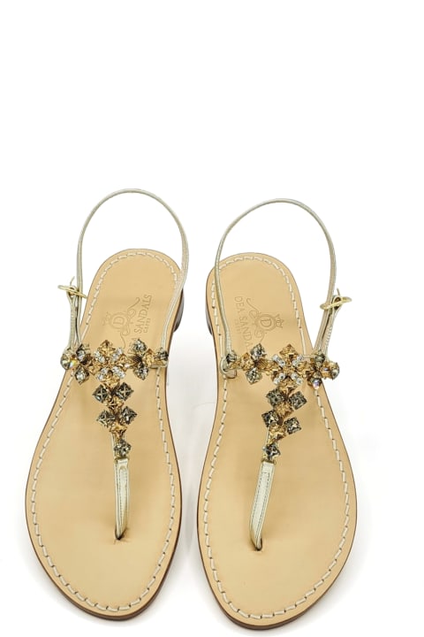 آخر صيحات الموضة من السيدات Dea Sandals Capri Square Ag Jewel Sandals