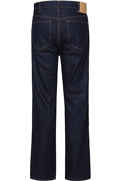 メンズ Celineのデニム Celine Mid-waisted Straight-leg Jeans