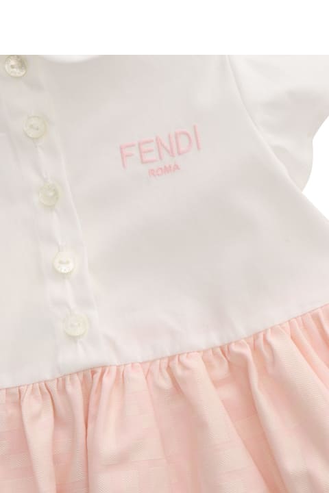 Fendi Clothing for Baby Girls Fendi Whispered Dress
