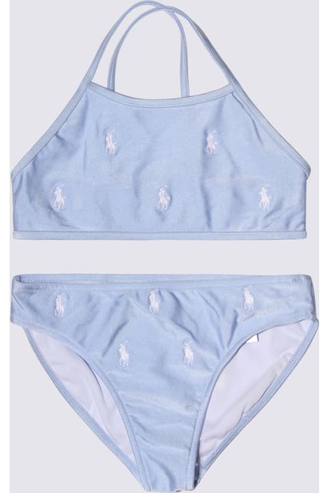 Swimwear for Boys Polo Ralph Lauren Elite Blue Bikini Beachwear