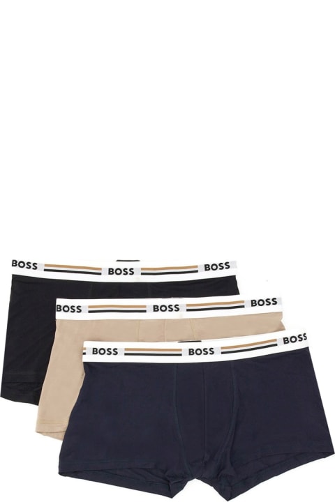 Hugo Boss Underwear for Men Hugo Boss Pack Of Three Boxers
