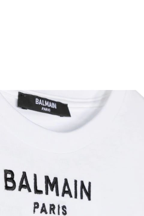 T-Shirts & Polo Shirts for Girls Balmain T-shirt Con Logo