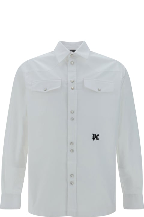 Palm Angels for Men Palm Angels Cotton Shirt With Logo