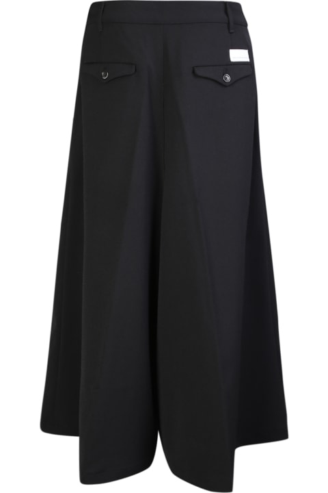 Nine in the Morning Clothing for Women Nine in the Morning Black Cady Culotte Trousers