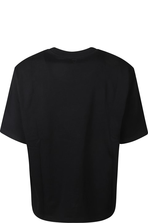 Ami Alexandre Mattiussi Topwear for Men Ami Alexandre Mattiussi Chest Logo Print T-shirt