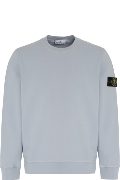 メンズ フリース＆ラウンジウェア Stone Island Logo Sleeve Sweatshirt
