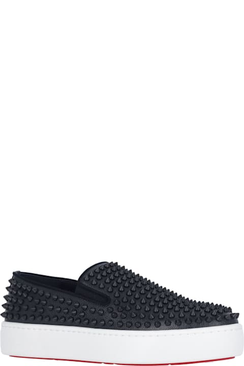 Christian Louboutin for Men Christian Louboutin "spikeboat" Sneakers