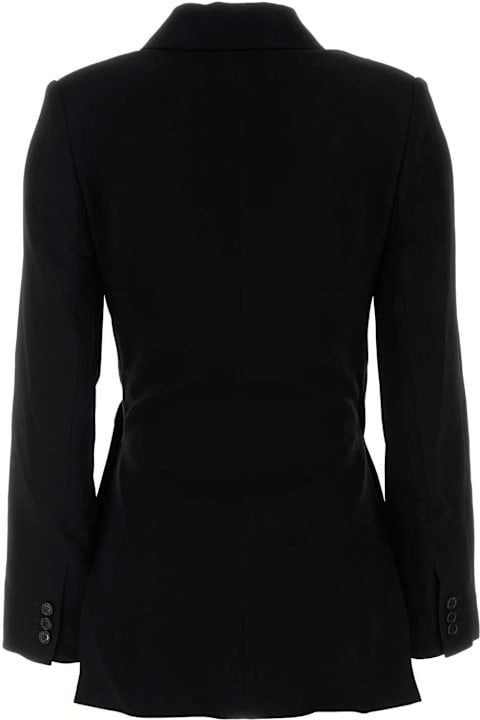 Loewe Coats & Jackets for Women Loewe Black Stretch Crepe Blazer