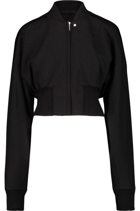 Rick Owens Coats & Jackets for Women Rick Owens Cropped Flight Jacket