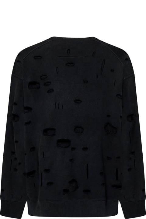 Givenchy Sale for Men Givenchy Oversized Holes Sweatshirt