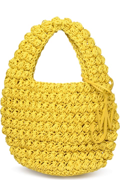 J.W. Anderson Totes for Women J.W. Anderson Yellow Woven Bag