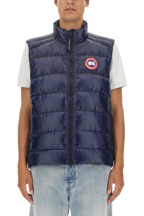 Canada Goose for Men Canada Goose Down Vest With Logo Patch