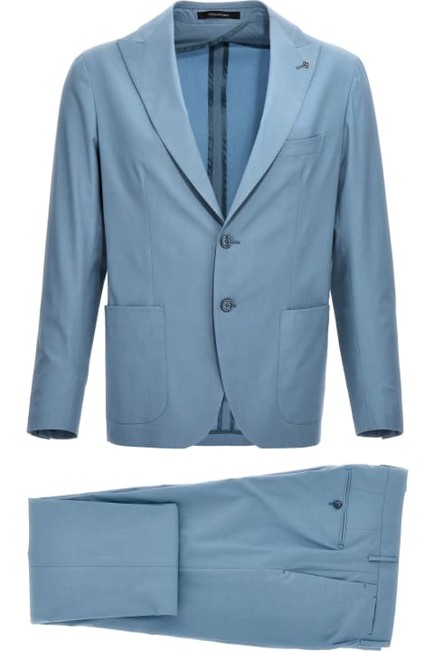 Suits for Men Tagliatore Single-breasted Cool Wool Suit
