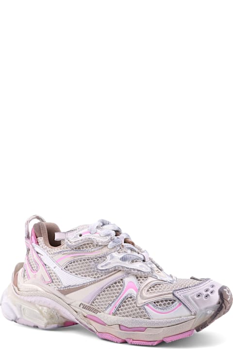 Balenciaga أحذية سنيكرز لـ السيدات Balenciaga Runner 2.0 Nylon And Mesh Low-top Sneakers
