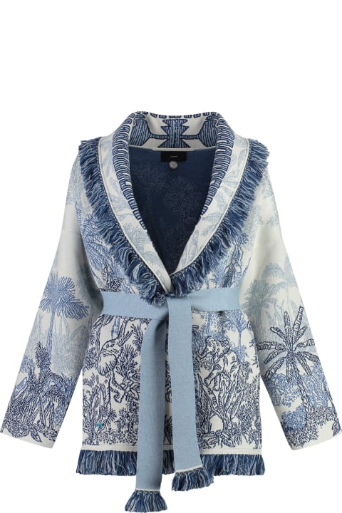 Alanui Coats & Jackets for Women Alanui Jacquard Knit Cardigan