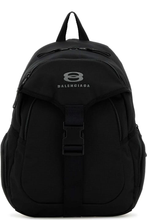 Balenciaga for Women Balenciaga Black Fabric Unity Backpack