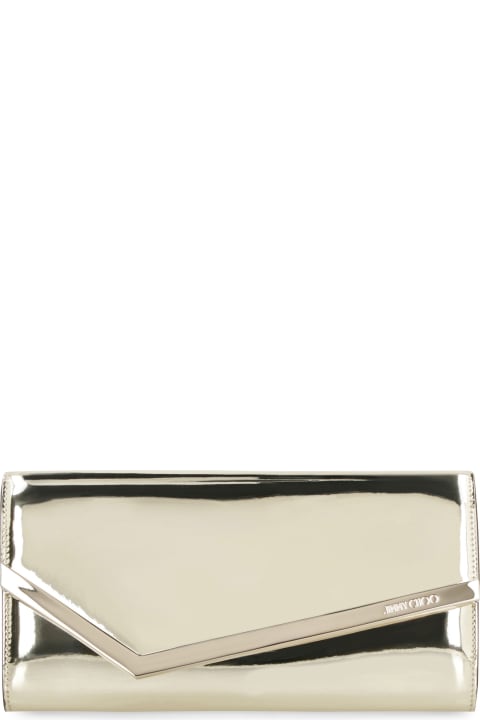 Homeware Jimmy Choo Emmie Leather Wallet On Chain