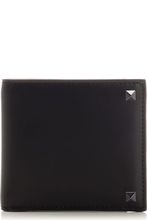 メンズ Valentino Garavaniのアクセサリー Valentino Garavani 'rockstud' Bifold Wallet
