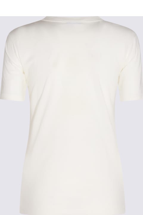 Jil Sander Topwear for Women Jil Sander White Cotton T-shirt