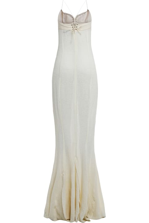 Ludovic de Saint Sernin for Men Ludovic de Saint Sernin Long Dress In Mixed Linen