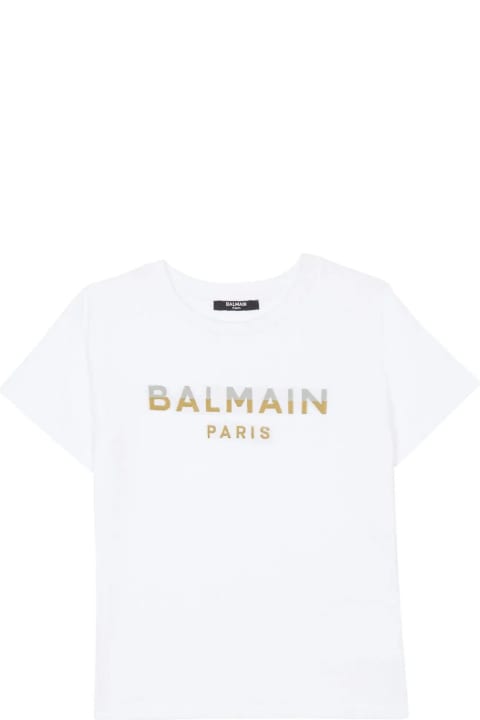 Fashion for Women Balmain Balmain T-shirts And Polos White