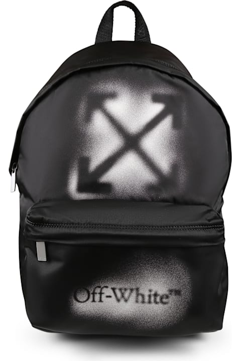 Off-White Accessories & Gifts for Boys Off-White Black Backpack For Boy With Arrows