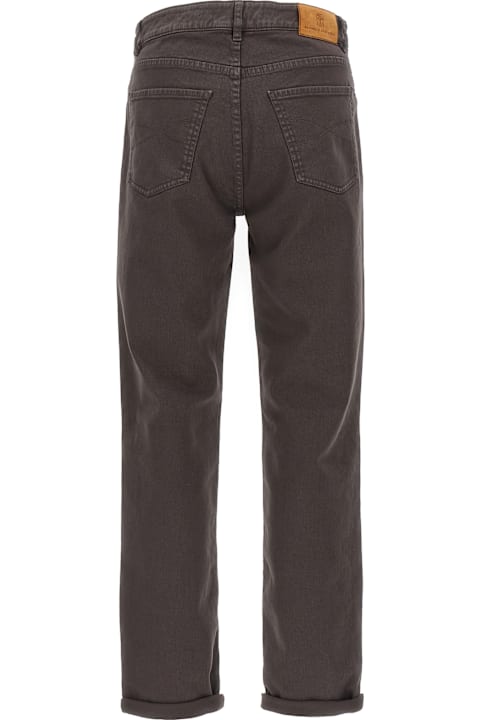 Brunello Cucinelli for Men Brunello Cucinelli Garment-dyed Jeans