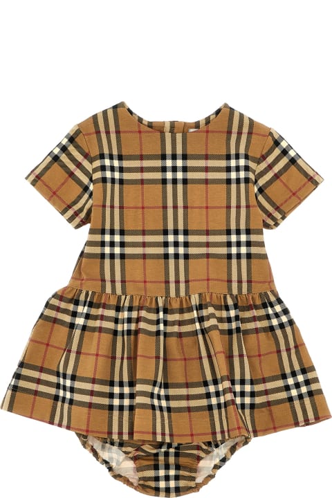 Sale for Baby Girls Burberry 'lena' Dress + Briefs