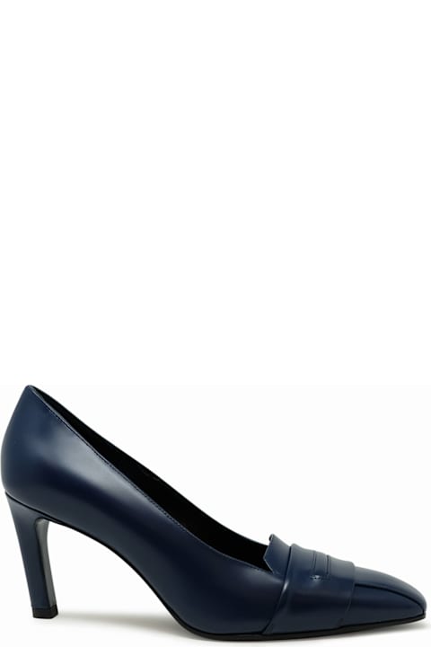 Lella Baldi أحذية كعب عالٍ لـ السيدات Lella Baldi Lella Baldi Lt2473sb Laredo Navy Leather Pumps