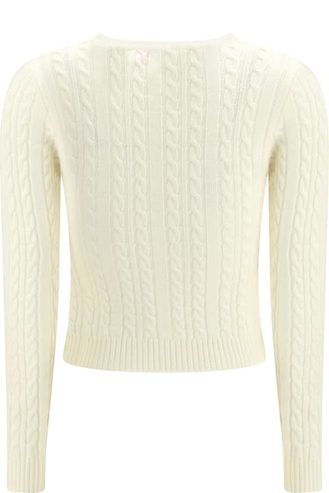 Fiorucci for Men Fiorucci Cableknit Logo Crop Jumper