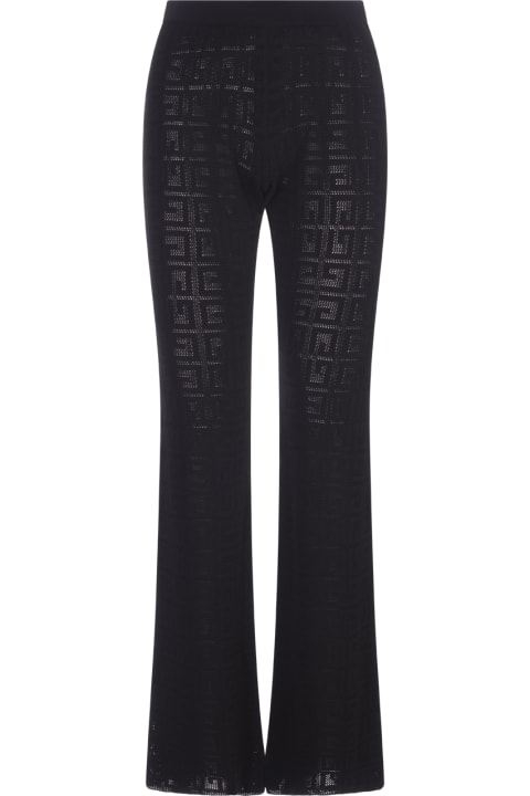 Givenchy for Women Givenchy 4g Jacquard Flared Trousers