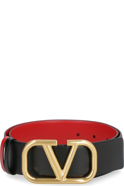 Belts for Women Valentino Garavani 'v-logo' Reversible Signature