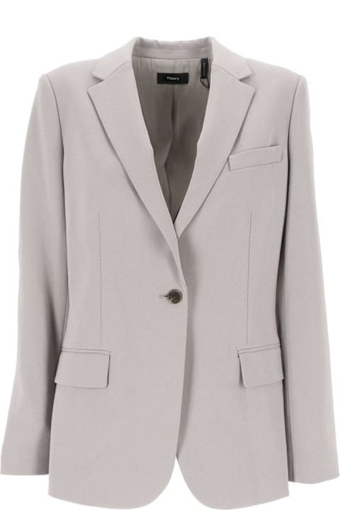 Homeware Theory Admiral Crepe Staple Blazer