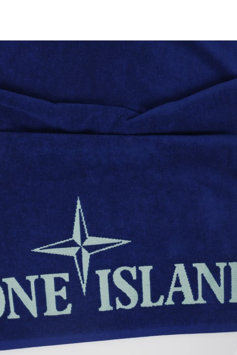 Stone Island Junior for Kids Stone Island Junior Beach Towel Towel