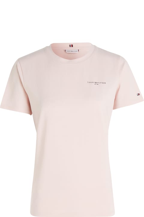 Tommy Hilfiger Topwear for Women Tommy Hilfiger 1985 Collection Signature T-shirt With Logo