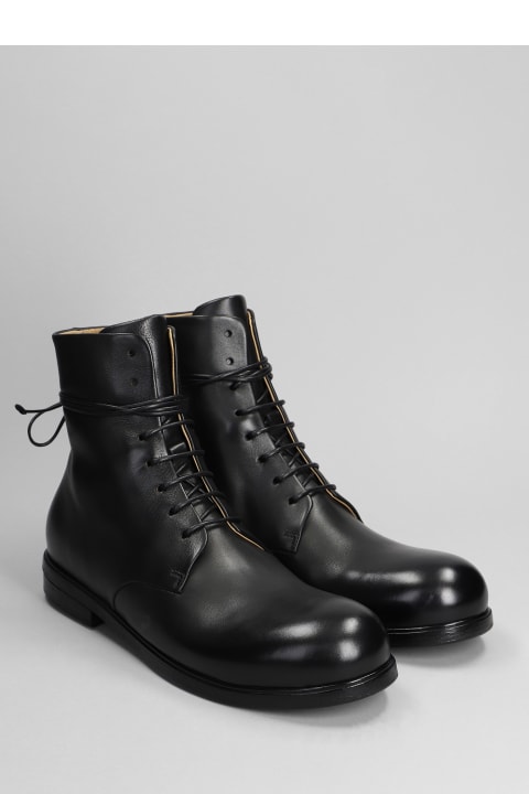 Marsell Boots for Men Marsell Ankle Boots In Black Leather