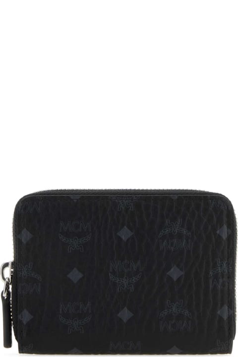 Wallets for Women MCM Printed Canvas Wallet