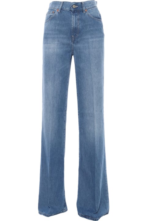Dondup Jeans for Women Dondup Blue Flared Jeans