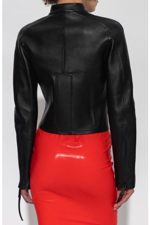 Dsquared2 Coats & Jackets for Women Dsquared2 Leather Jacket