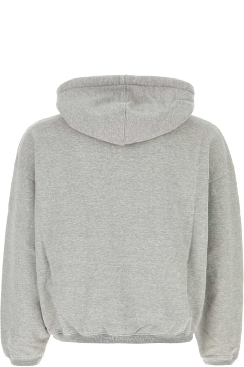 1989 Studio for Women 1989 Studio Melange Grey Cotton Body Equipment Sweatshirt