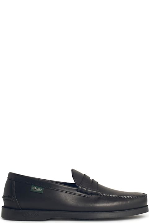 Paraboot Shoes for Men Paraboot 'coraux' Black Leather Loafers