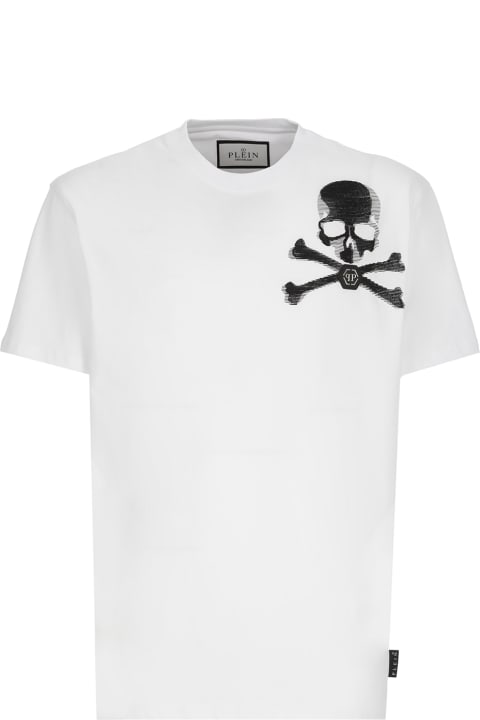 ウィメンズ新着アイテム Philipp Plein Skull And Bones T-shirt
