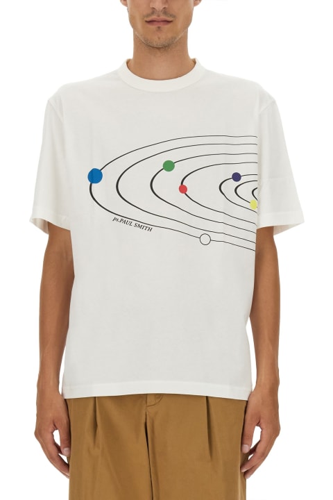PS by Paul Smith Topwear for Men PS by Paul Smith Solar System T-shirt Paul Smith